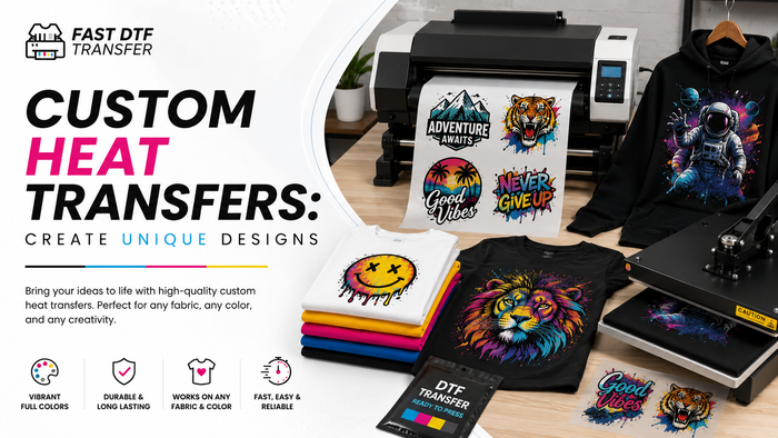 Custom Heat Transfers: Create Unique Designs