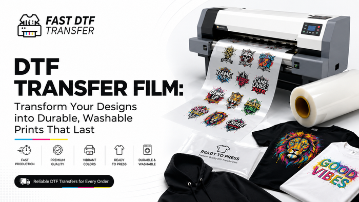 DTF Transfer Film: Transform Your Designs into Durable, Washable Prints That Last