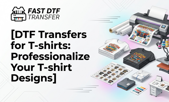 DTF Transfers for T-shirts: Professionalize Your T-shirt Designs
