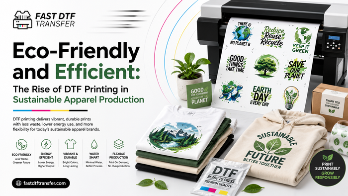 Eco-Friendly and Efficient: The Rise of DTF Printing in Sustainable Apparel Production