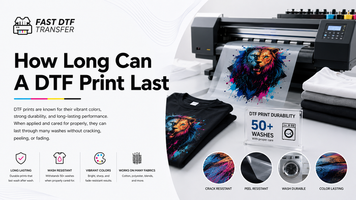 How Long Can A DTF Print Last