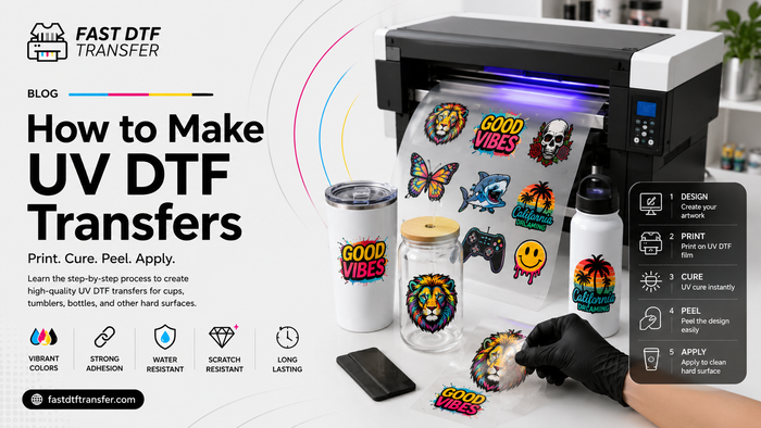 How to Make UV DTF Transfers