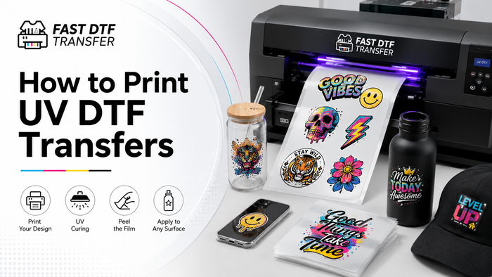 How to Print UV DTF Transfers