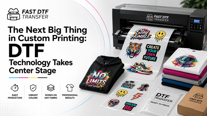 The Next Big Thing in Custom Printing: DTF Technology Takes Center Stage