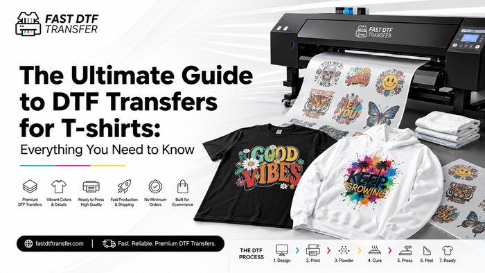 The Ultimate Guide to DTF Transfers for T-shirts: Everything You Need to Know