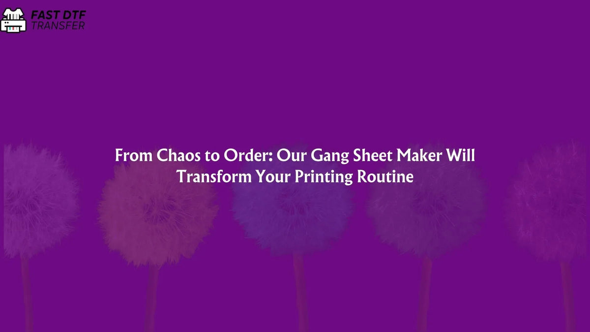 From Chaos to Order: Our Gang Sheet Maker Will Transform Your Printing Routine