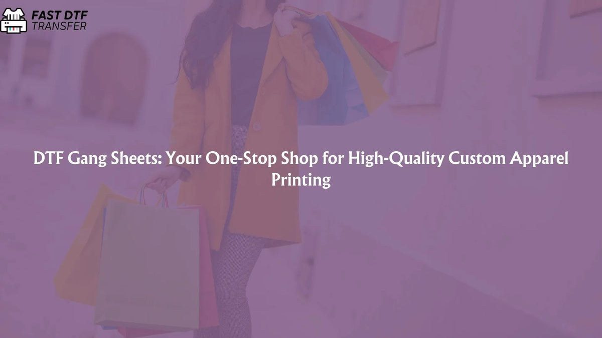 DTF Gang Sheets: Your One-Stop Shop for High-Quality Custom Apparel Printing