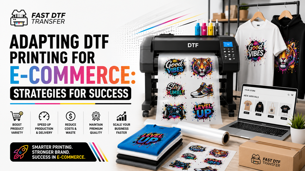 Adapting DTF Printing for E-commerce: Strategies for Success