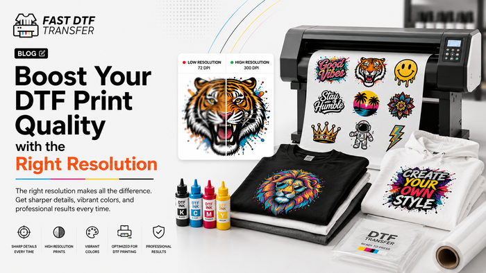 Boost Your DTF Print Quality with the Right Resolution