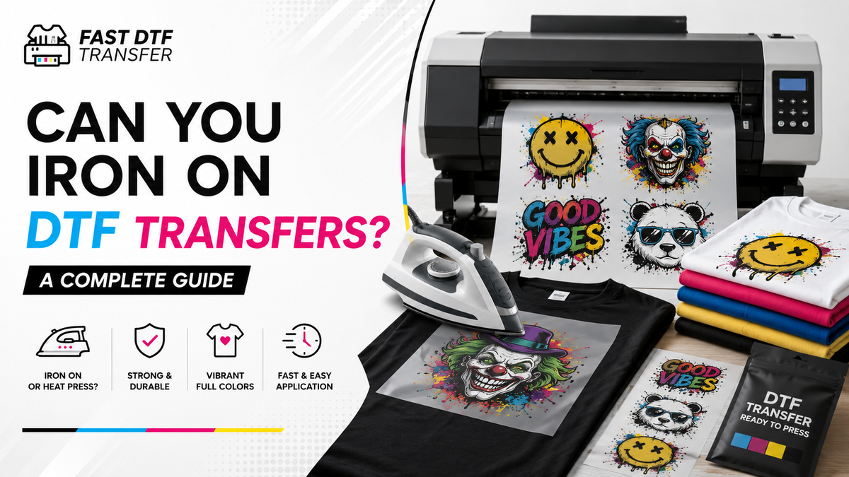 Can You Iron On DTF Transfers? A Complete Guide