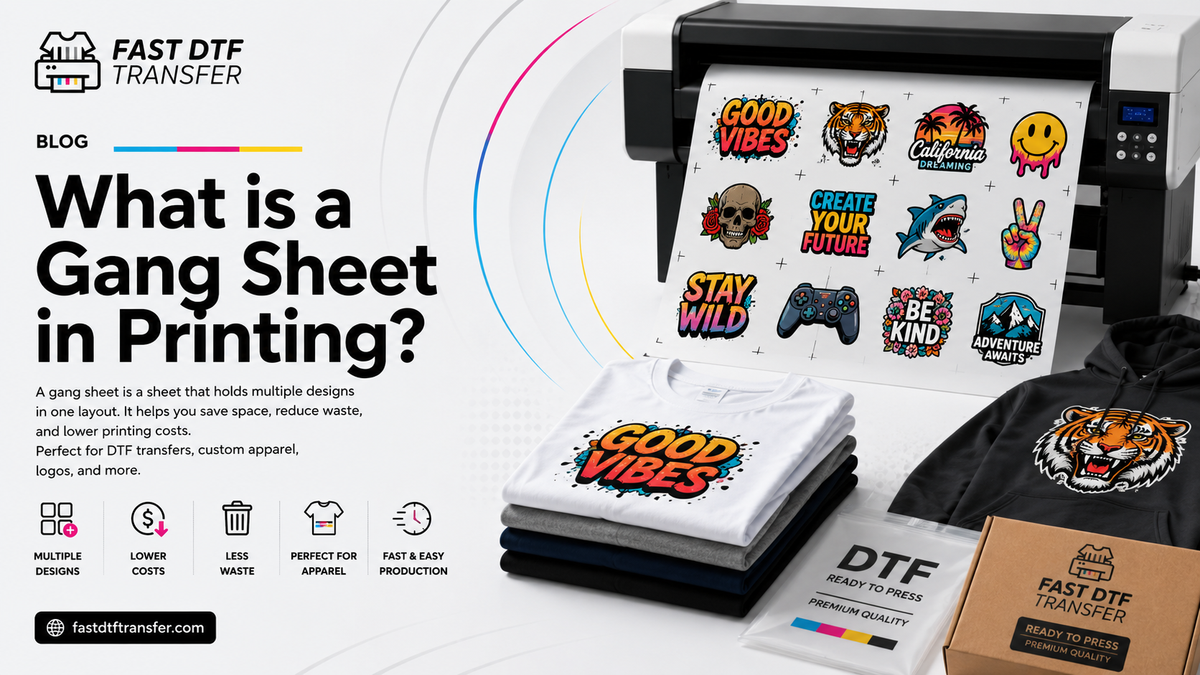 What is a Gang Sheet in Printing