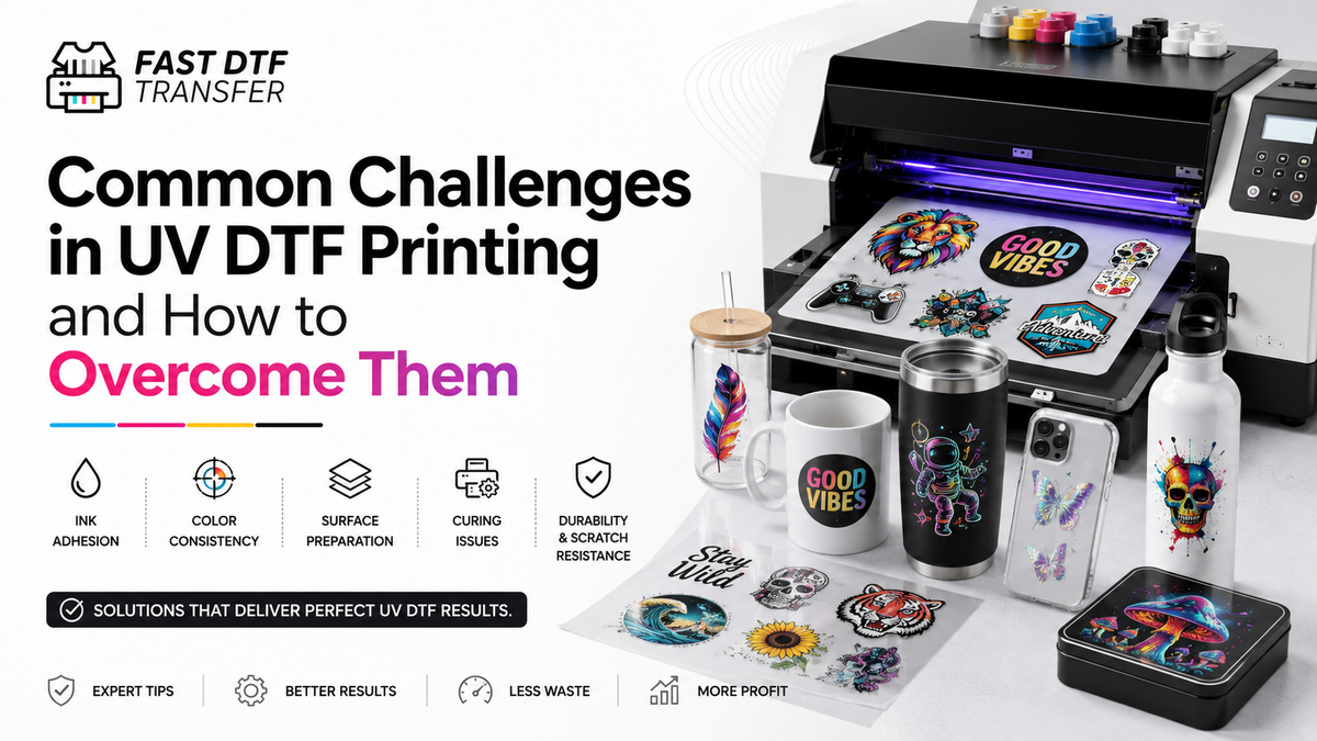 Common Challenges in UV DTF Printing and How to Overcome Them