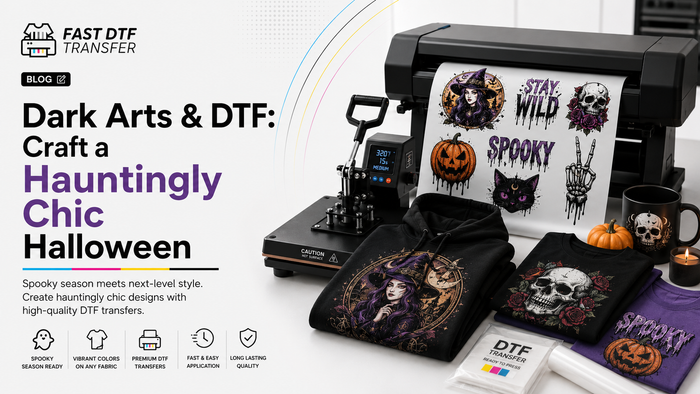 Dark Arts & DTF: Craft a Hauntingly Chic Halloween
