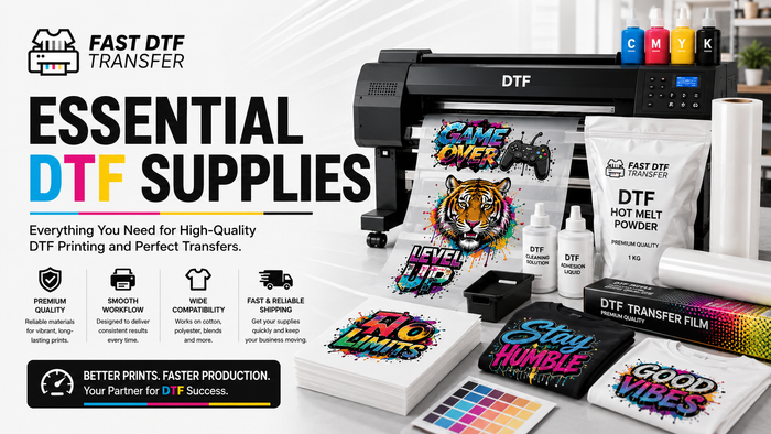 Essential DTF Supplies: What You Need to Get Started