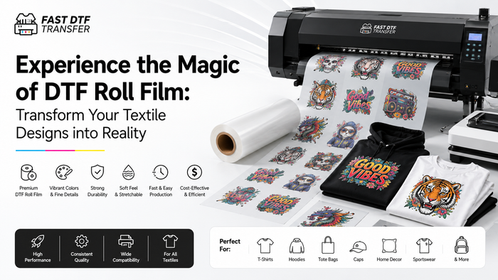 Experience the Magic of DTF Roll Film: Transform Your Textile Designs into Reality