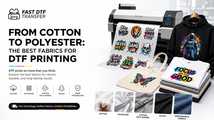 From Cotton to Polyester: The Best Fabrics for DTF Printing