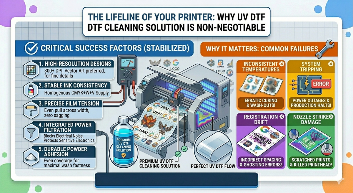 The Ultimate Sizing Guide for Glitter DTF Transfers: Choose the Right Fit for Every Project.