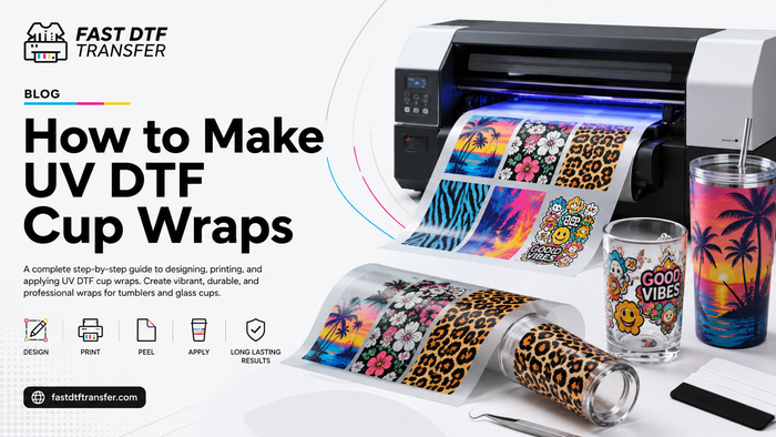 How to Make UV DTF Cup Wraps