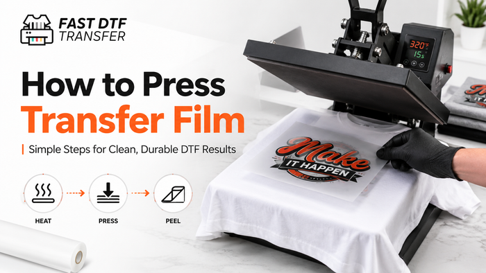 How to Press Transfer Film