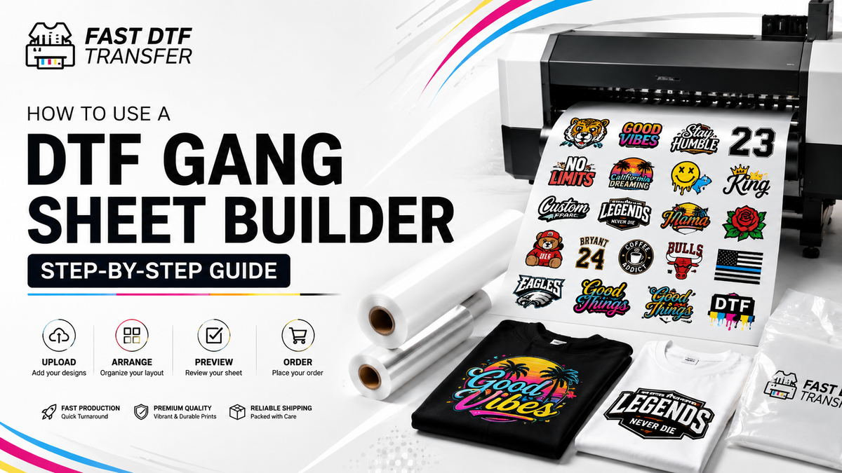 How to Use a DTF Gang Sheet Builder: Step-by-Step Guide