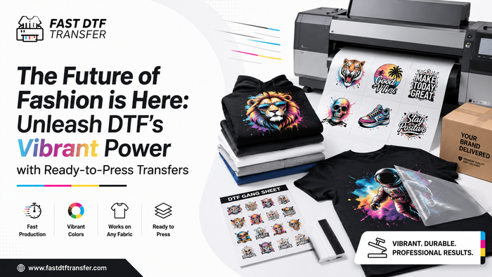 The Future of Fashion is Here: Unleash DTF's Vibrant Power with Ready-to-Press Transfers