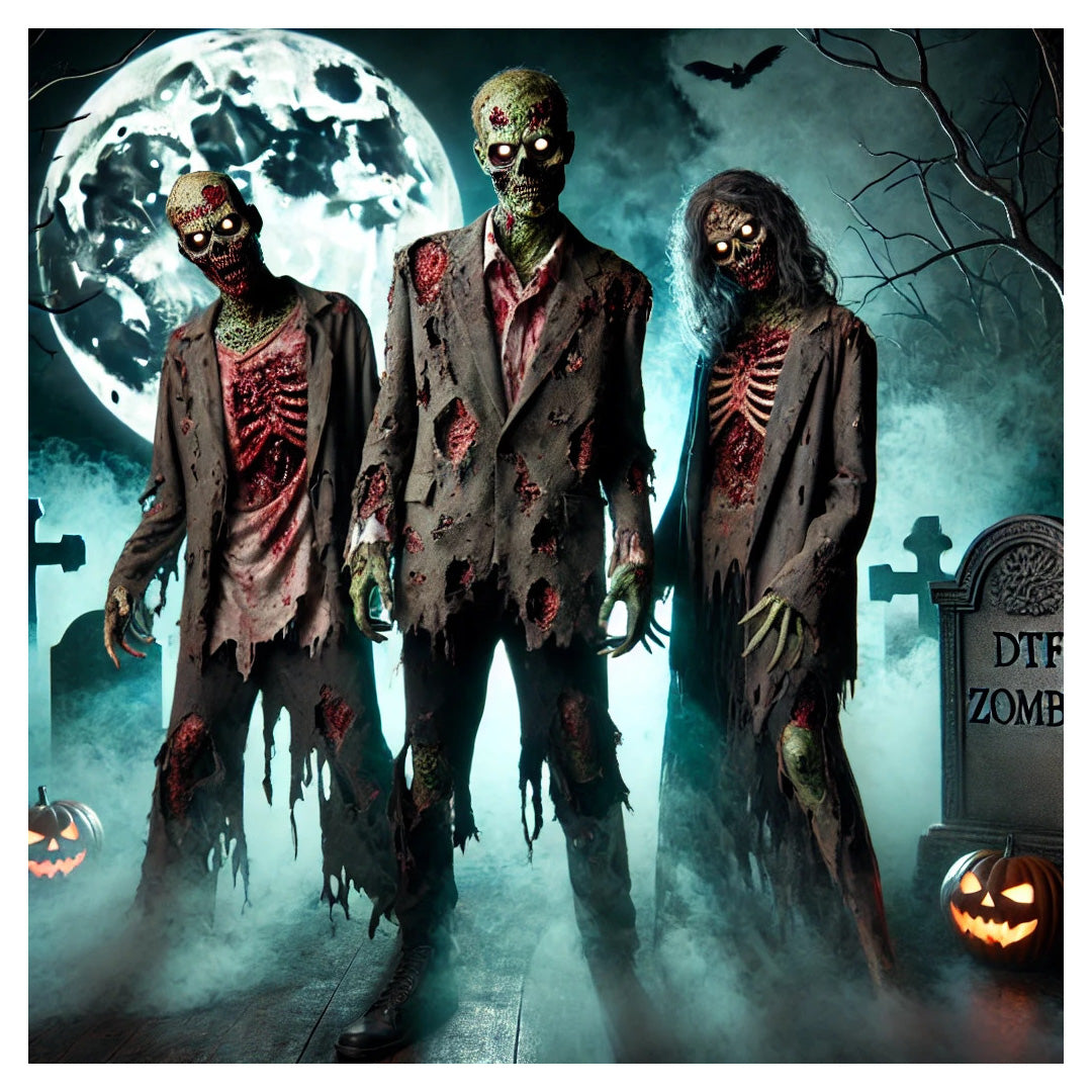 DTF Zombie Costumes for a Killer Halloween
