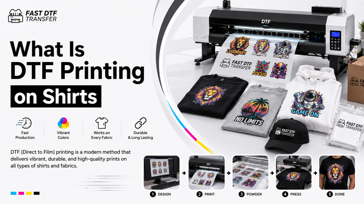 What Is DTF Printing on Shirts