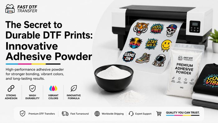 The Secret to Durable DTF Prints: Innovative Adhesive Powder