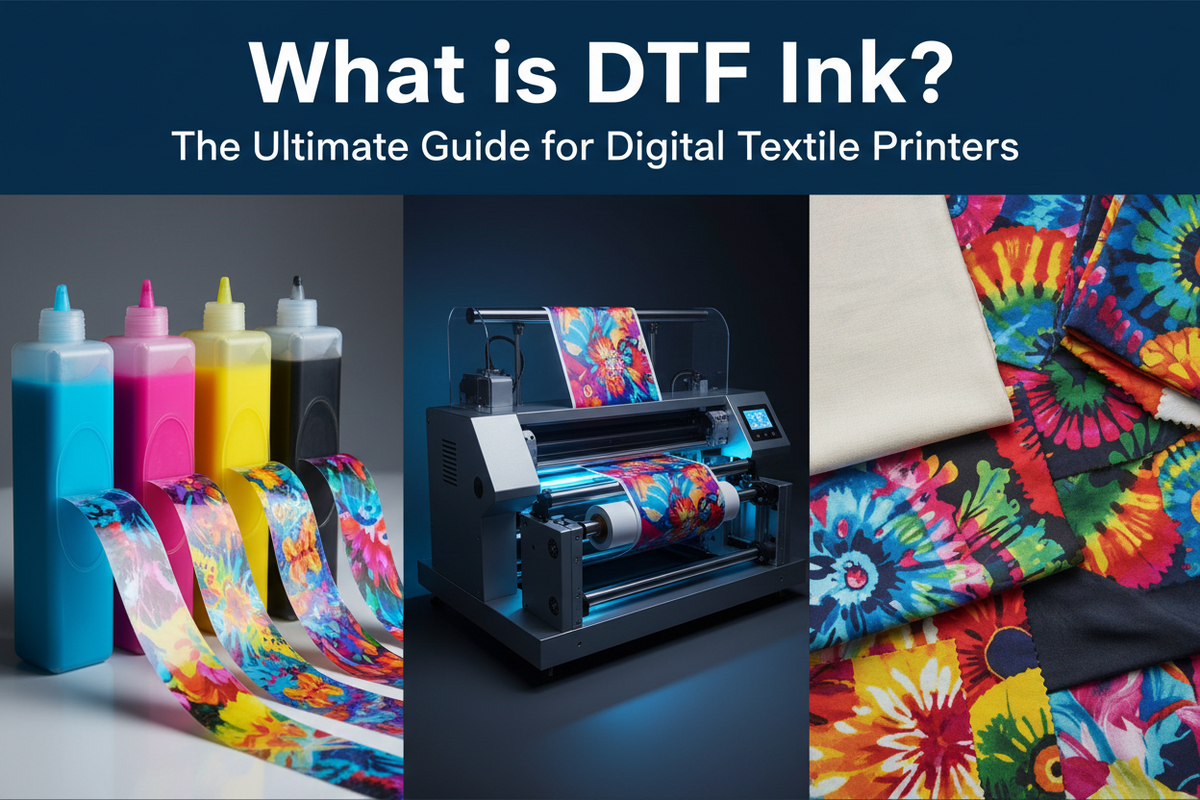 What is DTF Ink? The Ultimate Guide for Digital Textile Printers