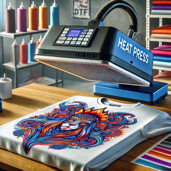 Heat Press for DTF Transfers